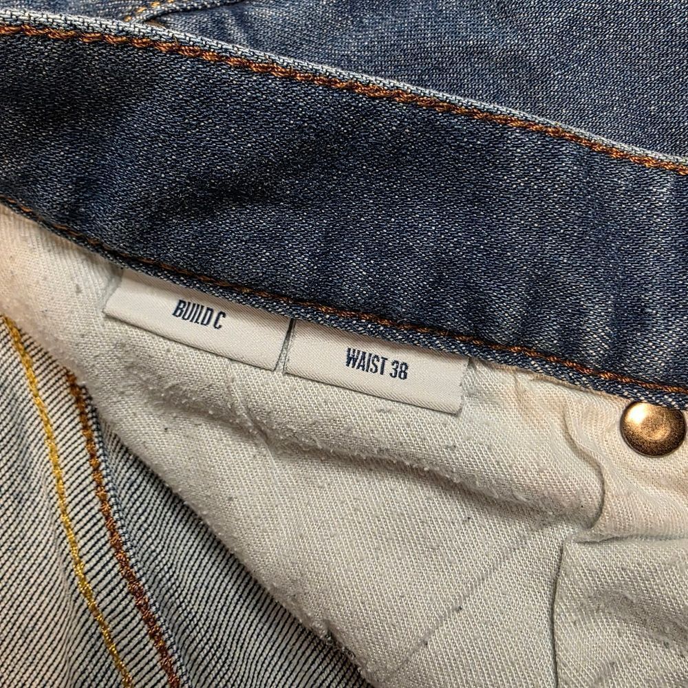 Spoke Build C Jeans Size Waist 38 - Picture 7 of 7